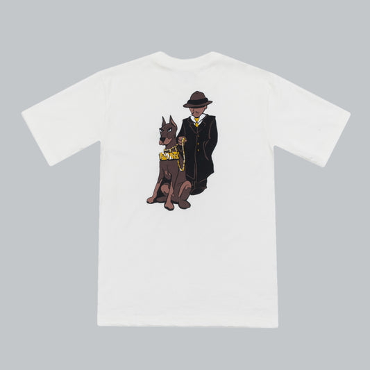 CAMISETA "DOBERMANN" OFF WHITE