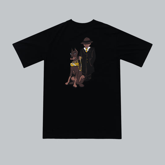 CAMISETA "DOBERMANN" PRETA